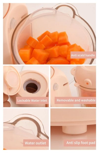 Baby Food Processor [Steamer and Blender]