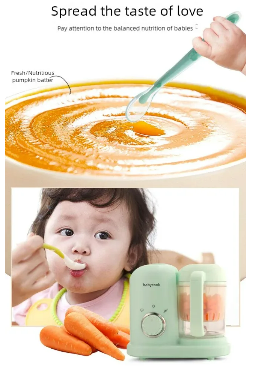 Baby Food Processor [Steamer and Blender]
