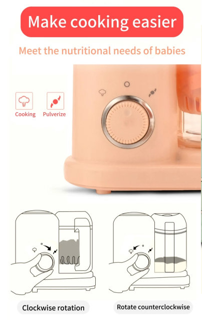 Baby Food Processor [Steamer and Blender]