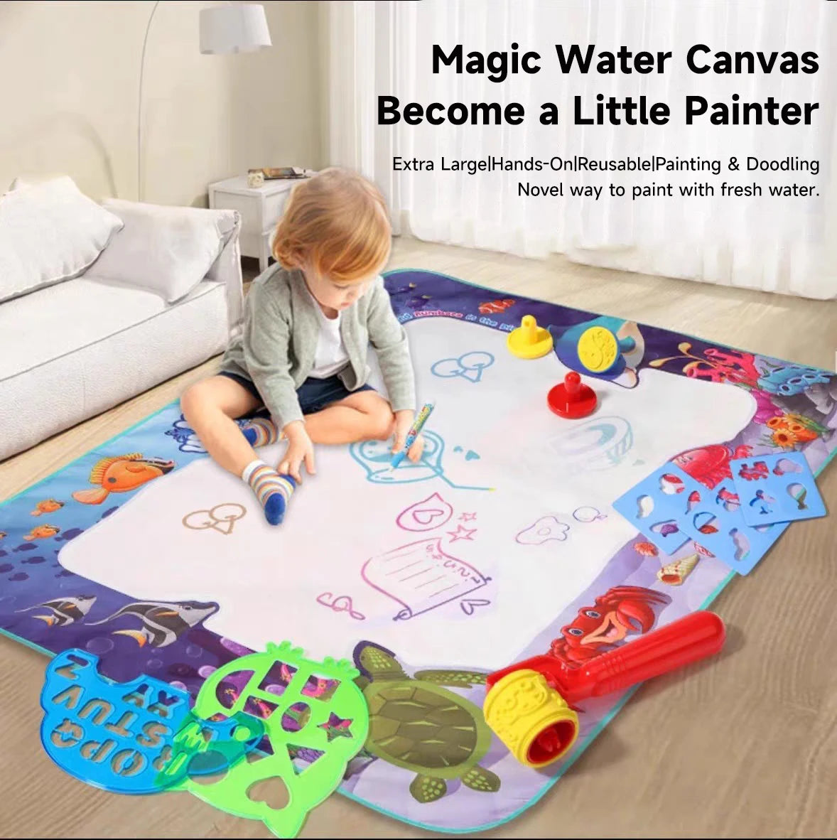 Magic Water Drawing Mat 