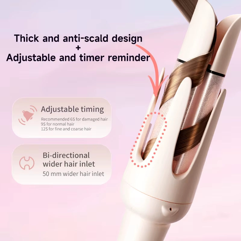 Automatic Hair Curling Wand Gift